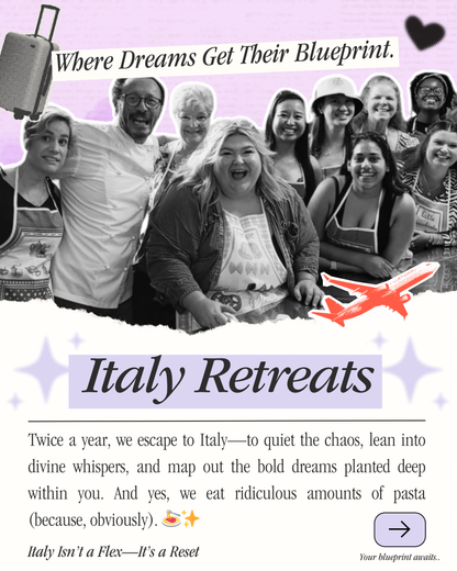 Italy Retreat Welcome Kit + Exclusive Access